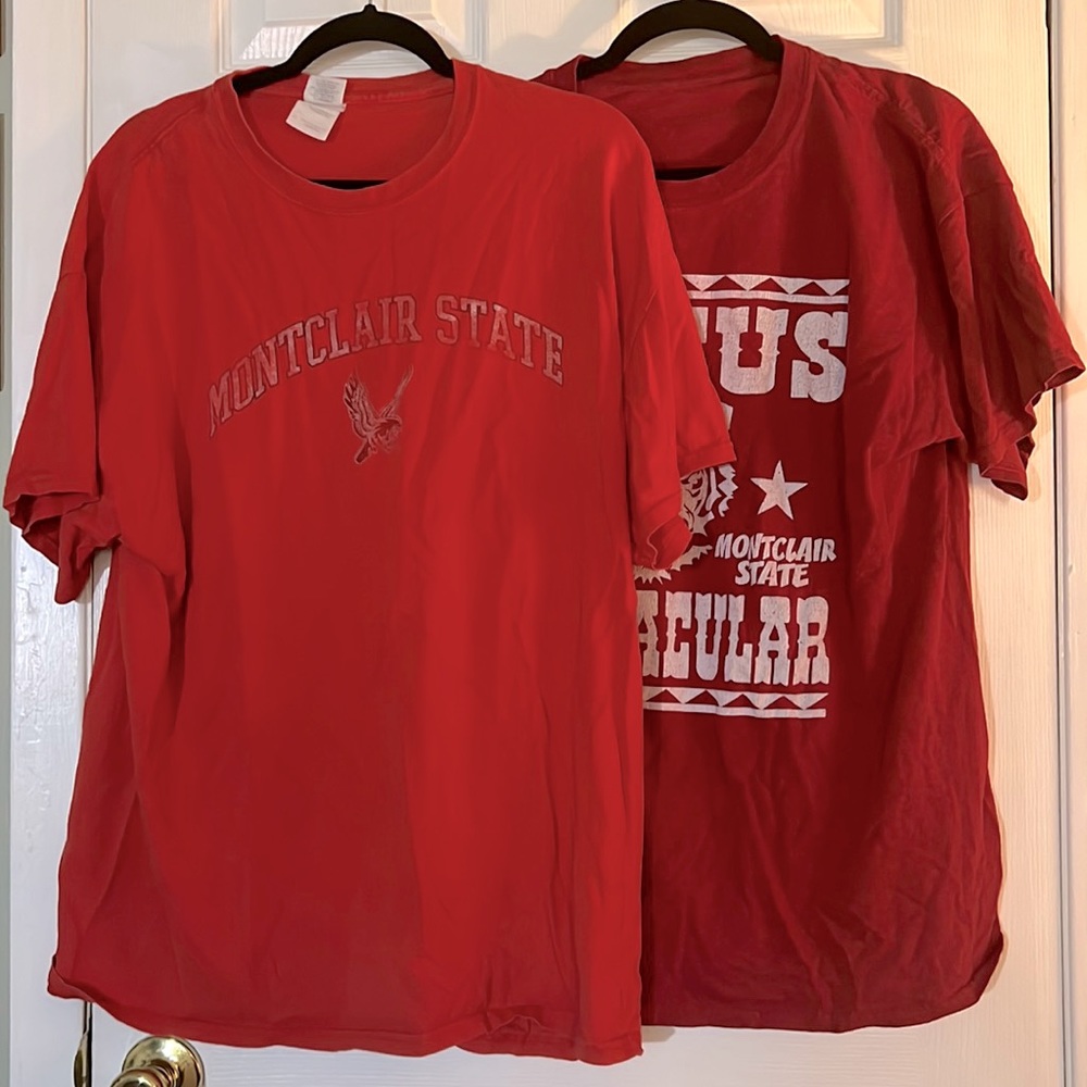 ⭐️ 2/$6 sale - Bundle of 2 Montclair college shirts XL